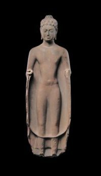 Standing Buddha, Southern Cambodia, mid-7th century. © The Metropolitan Museum of Art